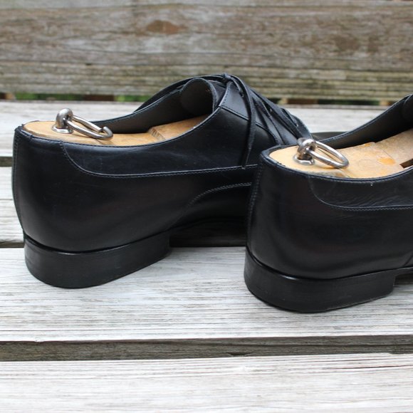 Dior Black Calfskin Leather Derby, EU size 41.5, Made in Italy, GUC - Picture 9 of 13